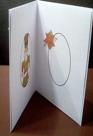 The Christmas drummer insert by Benita Jenkinson