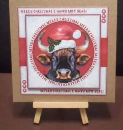 Christmas Bull Mini Kit by Benita Jenkinson