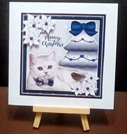 Meowy Christmas Mini Kit #4 by Benita Jenkinson