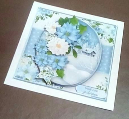 Christmas in the Country - Decoupage Card Mini Kit by Benita Jenkinson