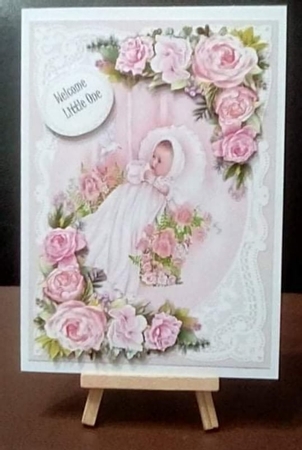 Vintage Baby Girl Mini Kit by Benita Jenkinson
