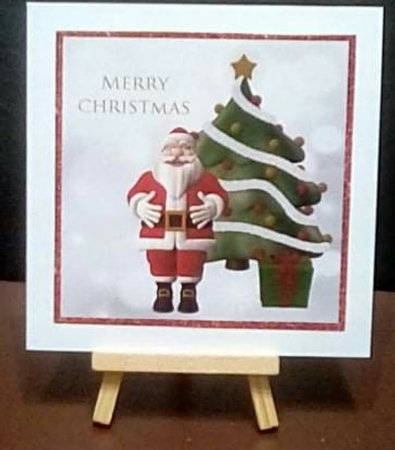 6 x Christmas Card Toppers 6 x 6 square by Benita Jenkinson