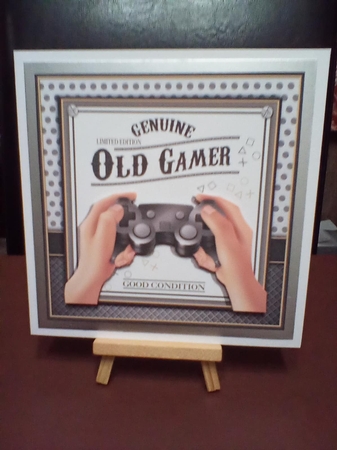 Genuine Old Gamer by Benita Jenkinson