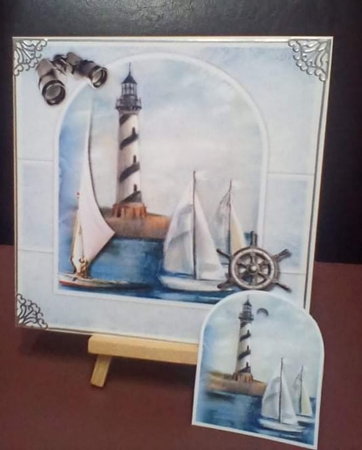 Male Card Seaview by Benita Jenkinson