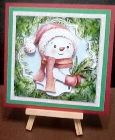 Snowman Cutie Mini Kit by Benita Jenkinson