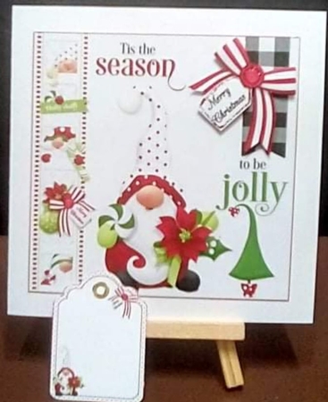 8x8 tis the season for Christmas gnomes mini kit by Benita Jenkinson