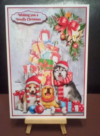 Have a woofly Christmas by Benita Jenkinson