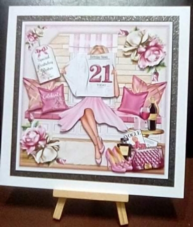 21st Birthday News Mini Page Kit by Benita Jenkinson
