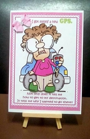 Gertrude has a new GPS by Benita Jenkinson