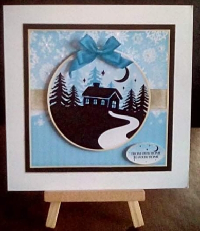 Silhouette Christmas 7 by Benita Jenkinson