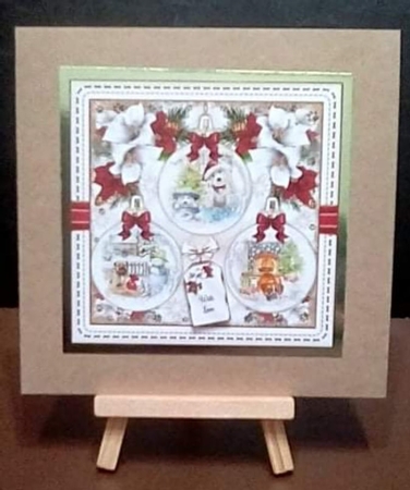 Scenic Doggy Baubles Bumper Mini Page Kits by Benita Jenkinson