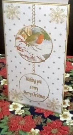 Robin bauble money wallet. by Benita Jenkinson
