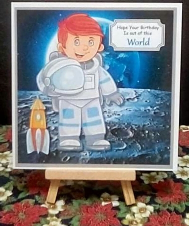 Hope your Birthday is out of this world by Benita Jenkinson