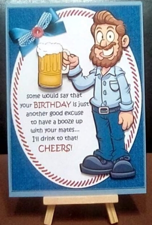Birthday booze up mini kit by Benita Jenkinson
