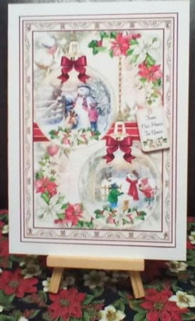 Donkey Christmas Baubles 04 Mini Page Kit by Benita Jenkinson