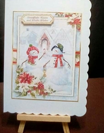 Christmas Snowmen Friends Mini Kit-1 by Benita Jenkinson