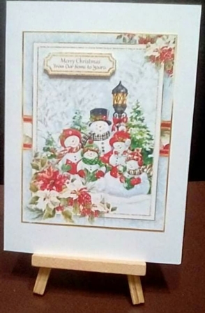 Christmas Snowmen Friends Mini Kit-4 by Benita Jenkinson