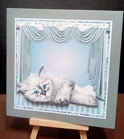 Relaxing Kitten Mini Kit  by Benita Jenkinson
