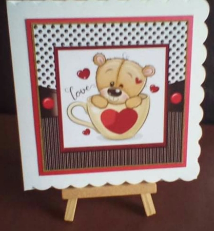 LOVE IN A MUG - ANNIVERSARY by Benita Jenkinson