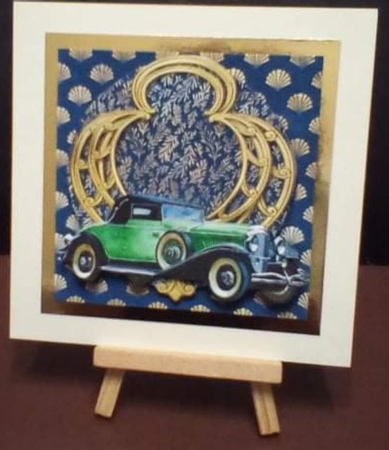 Male Card To A Classic Mini Kit by Benita Jenkinson