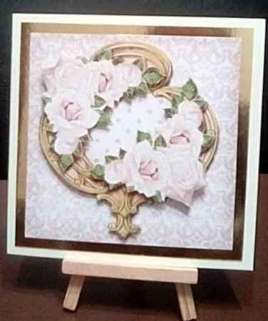 Classic Pink Roses Mini Kit by Benita Jenkinson