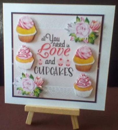 Cup Cakes Mini Kit by Benita Jenkinson