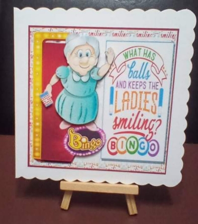 Bingo...keep the ladies smiling by Benita Jenkinson