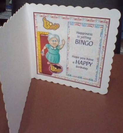Bingo...keep the ladies smiling by Benita Jenkinson