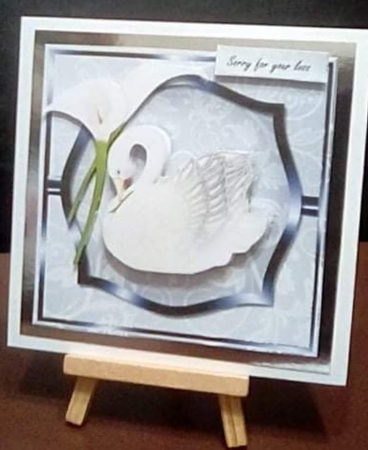 Sympathy  Swan Mini Kit by Benita Jenkinson