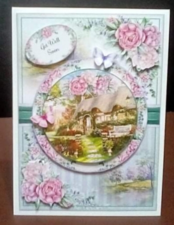 Rose Cottage Mini Page Kit  by Benita Jenkinson
