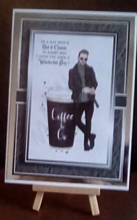 A5 Col & Classic Guy Card Front Topper and sentiments  by Benita Jenkinson