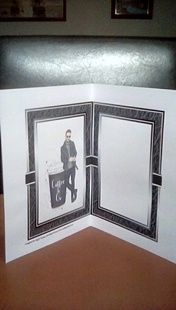 A5 Cool & Classic Guy Blank Insert  by Benita Jenkinson