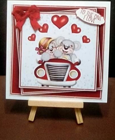 Teddy Bear Love 2 Mini Kit #3   6 DIFFERENT MATCHING BOOKMARKS** by Benita Jenkinson