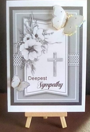 Sympathy Card and Insert  2 by Benita Jenkinson
