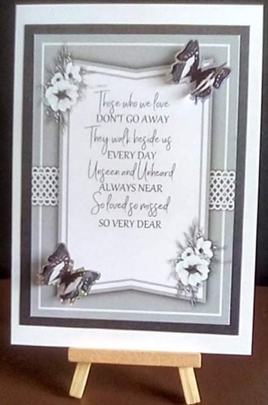 Sympathy Card and Insert  2 by Benita Jenkinson
