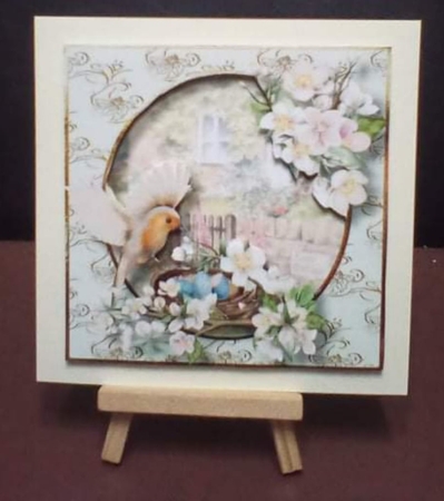 Birds Nest At The Rose Cottage 1 by Benita Jenkinson