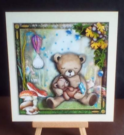 Into the Woods - Teddy and Friend by Benita Jenkinson