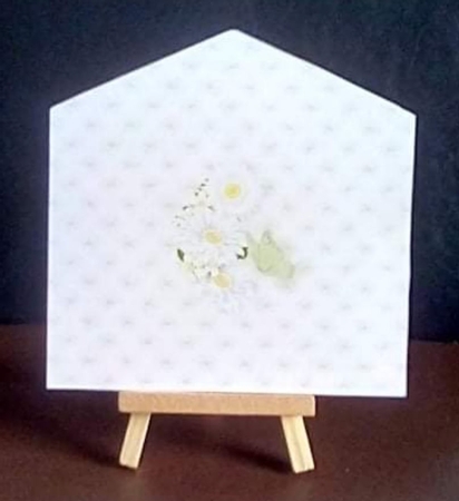 Daisies - Clock Card Mini Kit by Benita Jenkinson