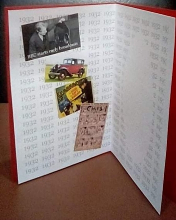 Insert for Birth Year 1932 - male by Benita Jenkinson