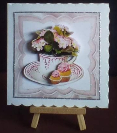 Teacup Flowers Mini Kit by Benita Jenkinson