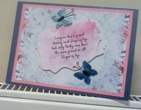 Watercololur Friendship Quotes  by Benita Jenkinson