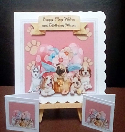 Puppy Dog Wishes Mini kit  by Benita Jenkinson