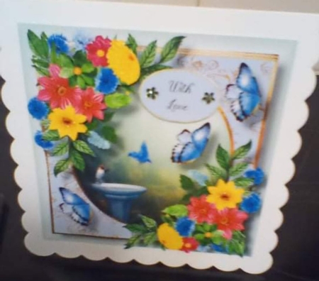 Beautiful Blooms & Butterflies - Bright Bouquet by Benita Jenkinson