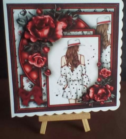 Black & Red Bumper Kit #1  NO DECOUPAGE**  by Benita Jenkinson