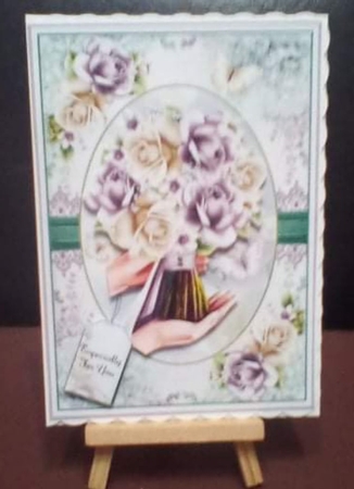 A Rose Bouquet 04 Mini Page Kit  by Benita Jenkinson