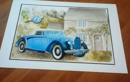 A drive in the Country A5 by Benita Jenkinson