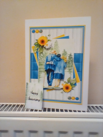 Anniversary card kit  by Benita Jenkinson
