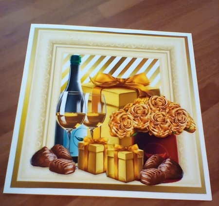 Cheers To 50 Years  Mini Kit by Benita Jenkinson