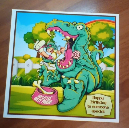 Dinosaur and his best friend by Benita Jenkinson