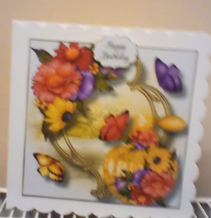 Perfume Bottle On Golden Frame QUICK TOPPER Bumper Kit by Benita Jenkinson